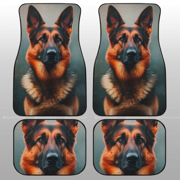 German Shepherd Car Floor Mats Custom Car Accessories