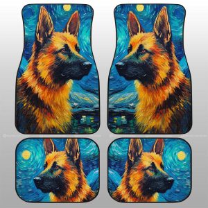 German Shepherd Car Floor Mats Custom Car Accessories