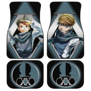 Ging Freecss Car Floor Mats Custom Hunter x Hunter Anime Car Accessories