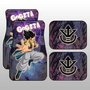 Gogeta Car Floor Mats Custom Galaxy Style Dragon Ball Anime Car Accessories