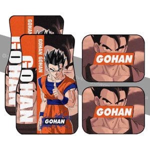 Gohan Car Floor Mats Custom Anime Dragon Ball Car Accessories