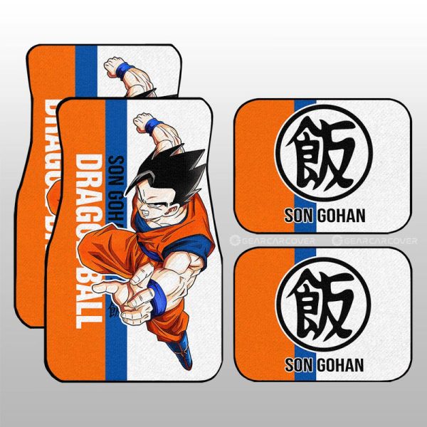 Gohan Car Floor Mats Custom Car Accessories For Fans