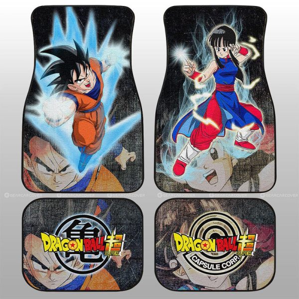 Goku And Chichi Car Floor Mats Custom Car Accessories