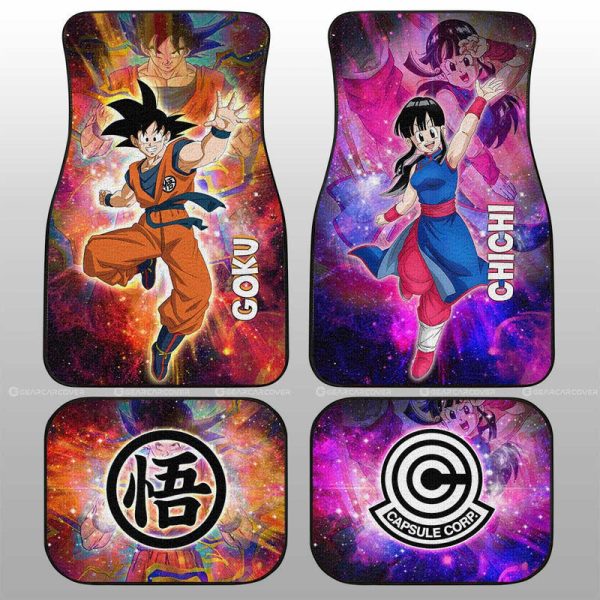 Goku And Chichi Car Floor Mats Custom Car Accessories