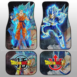 Goku And Vegeta Car Floor Mats Custom Car Accessories