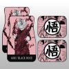 Goku Black Rose Car Floor Mats Custom Manga Color Style