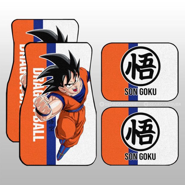 Goku Car Floor Mats Custom Car Accessories For Fans