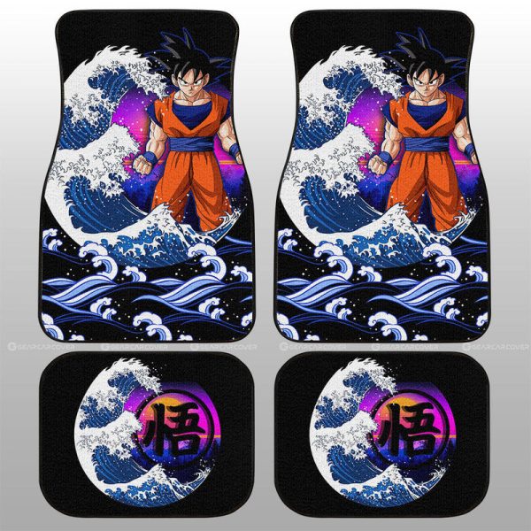 Goku Car Floor Mats Custom Car Interior Accessories