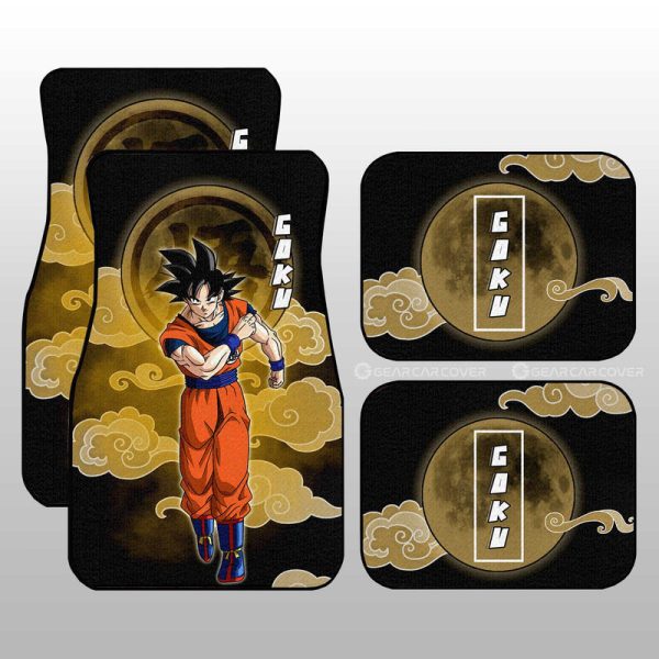 Goku Car Floor Mats Custom Car Interior Accessories