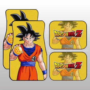 Goku Car Floor Mats Custom Dragon Ball Anime