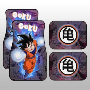 Goku Car Floor Mats Custom Galaxy Style Car Accessories