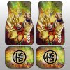 Goku SSJ Car Floor Mats Custom Dragon Ball Anime Car Accessories