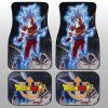 Goku Ultra Instinct Car Floor Mats Custom Car Accessories