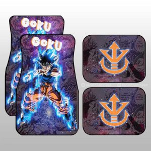 Goku Ultra Instinct Car Floor Mats Custom Galaxy Style Car Accessories