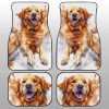 Golden Retriever Car Floor Mats Custom Car Accessories