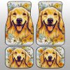 Golden Retriever Car Floor Mats Custom Car Accessories