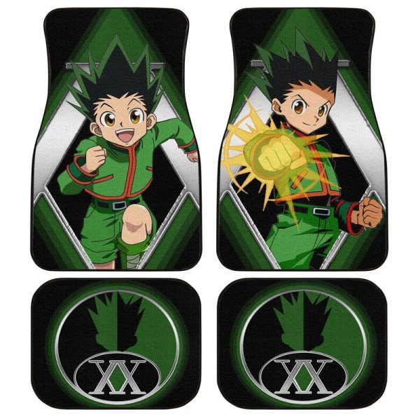 Gon Freecs Car Floor Mats Custom Hunter x Hunter Anime Car Accessories