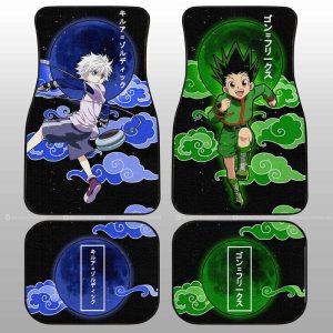 Gon Freecss And Killua Zoldyck Car Floor Mats Custom Car Accessories