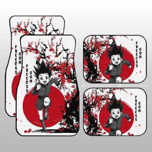 Gon Freecss Car Floor Mats Custom Japan Style Car Accessories