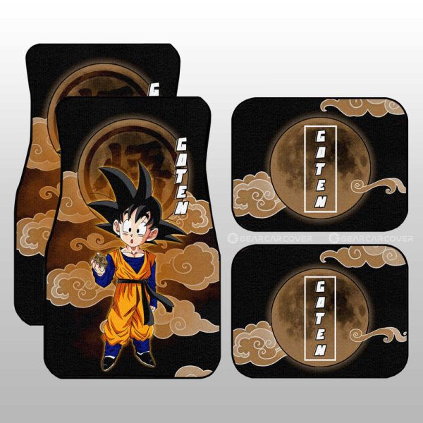 Goten Car Floor Mats Custom Anime Dragon Ball Car Accessories