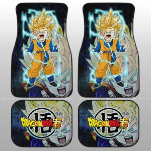 Goten Car Floor Mats Custom Dragon Ball Anime Car Accessories