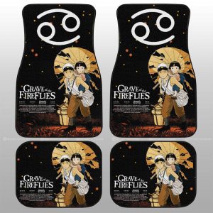 Grave Of The Fireflies Car Floor Mats Custom Car Accessories