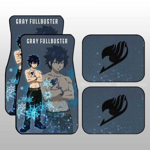 Gray Fullbuster Car Floor Mats Custom Car Accessories