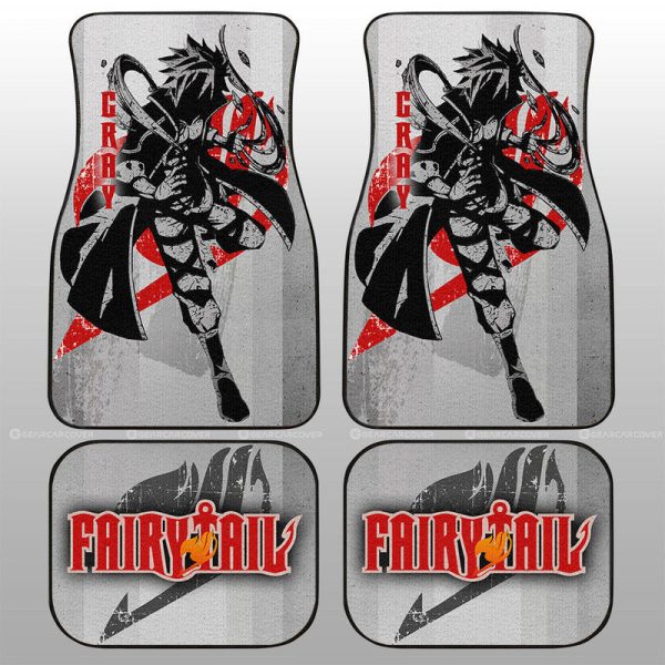 Gray Fullbuster Car Floor Mats Custom Car Interior Accessories