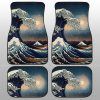 Great Wave Kanagawa Car Floor Mats Custom Car Accessories