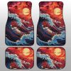 Great Wave Kanagawa Car Floor Mats Custom Car Accessories