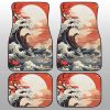 Great Wave Kanagawa Car Floor Mats Custom Car Accessories