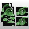 Green Mantis Car Floor Mats Custom Anime Black Clover Car Interior Accessories