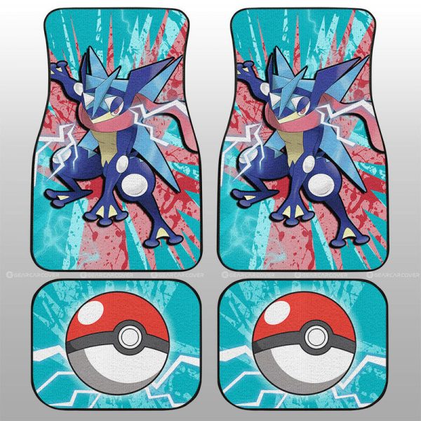 Greninja Car Floor Mats Custom Car Interior Accessories