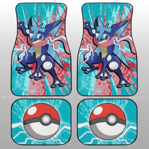 Greninja Car Floor Mats Custom Car Interior Accessories