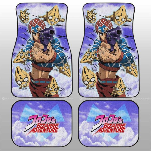 Guido Mista Car Floor Mats Custom Bizarre Adventures