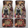 Gyomei Himejima Car Floor Mats Custom Demon Slayer Anime Car Accessories