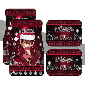 Hanako-Kun Car Floor Mats Custom Toilet-Bound Hanako-kun Anime Christmas Car Accessories