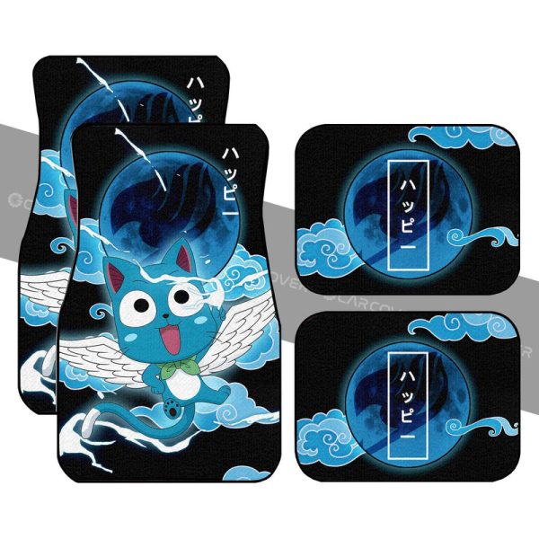 Happy Car Floor Mats Custom Fairy Tail Anime Car Accessories