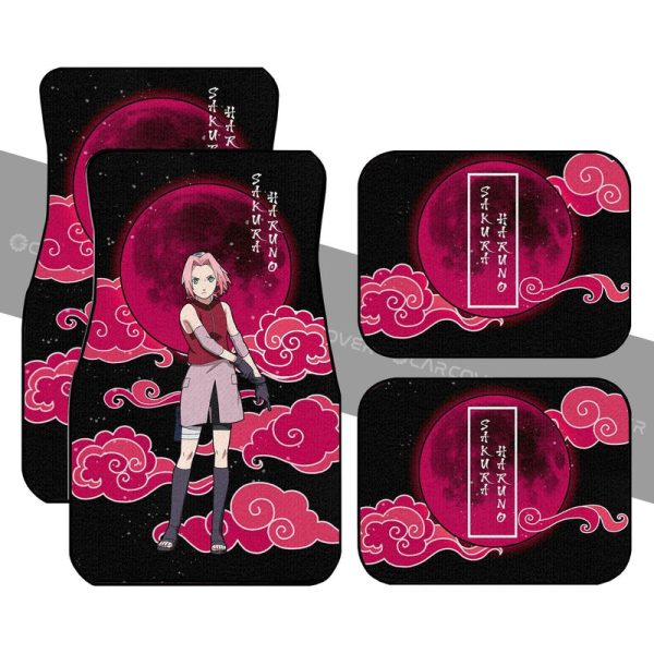 Haruno Sakura Car Floor Mats Custom Shippuden Anime Car Accessories