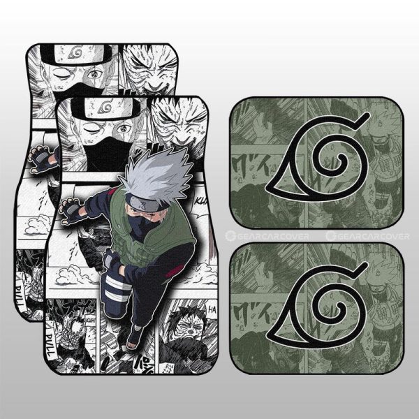 Hatake Kakashi Car Floor Mats Custom Anime Car Accessories Mix Manga