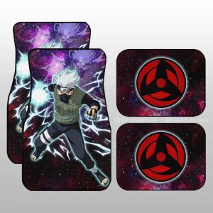 Hatake Kakashi Car Floor Mats Custom Anime Galaxy Style Car Accessories For Fans