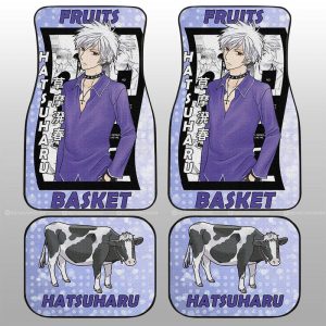 Hatsuharu Sohma Car Floor Mats Custom Fruits Basket Anime Car Accessories