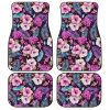 Hawaiian Car Floor Mats Custom Beautiful Tropical Flowers Car Accessories