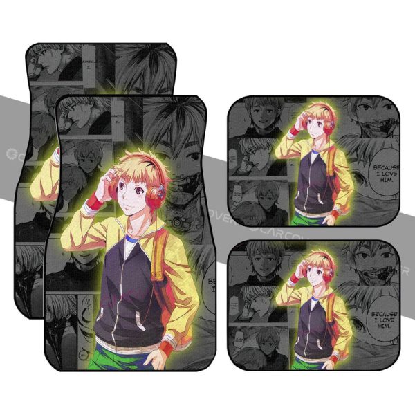 Hideyoshi Nagachika Car Floor Mats Custom Anime Tokyo Ghoul Car Interior Accessories