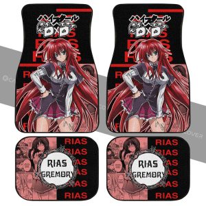 High School DxD Rias Car Floor Mats Custom Anime Car Accessories