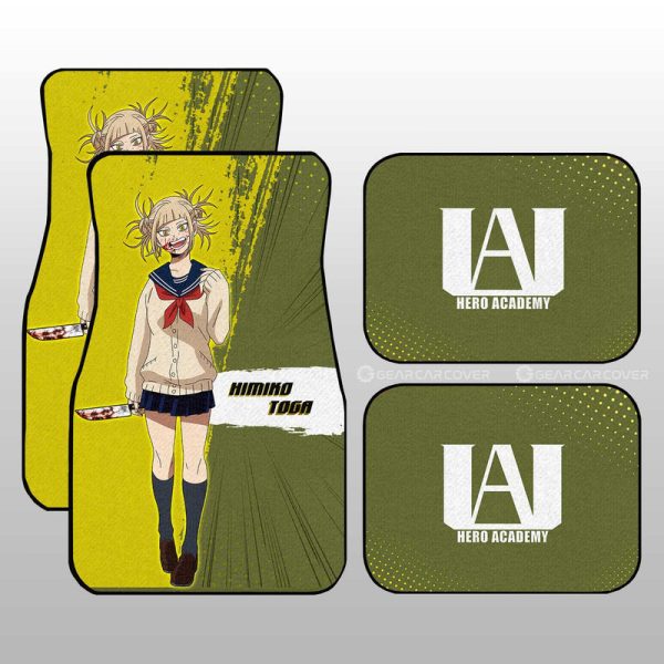 Himiko Toga Car Floor Mats Custom For My Hero Academia Anime Fans