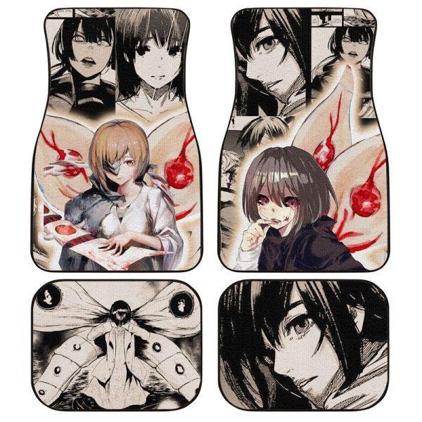 Hinami Fueguchi Car Floor Mats Custom Tokyo Ghoul Anime