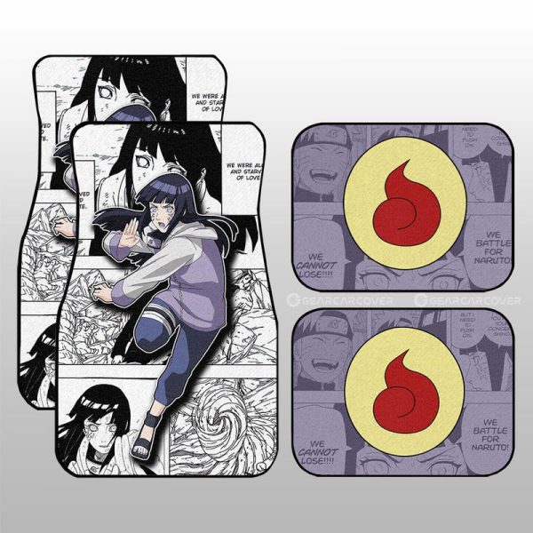 Hinata Car Floor Mats Custom Car Accessories Mix Manga