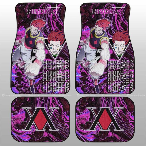 Hisoka Car Floor Mats Custom Hunter x Hunter Anime Car Accessories