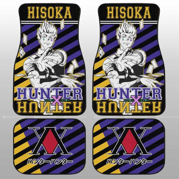 Hisoka Morow Car Floor Mats Custom Hunter x Hunter Anime Car Accessories